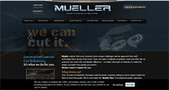 Desktop Screenshot of muellercustomcut.com