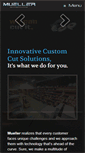 Mobile Screenshot of muellercustomcut.com