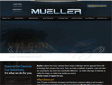 Tablet Screenshot of muellercustomcut.com